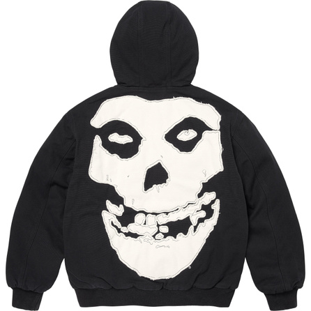 Supreme × The Misfits Collaboration SS26 WEEK7 Hooded Work Jacket American Street Style Fashion Versatile Hooded Work Jacket Unisex