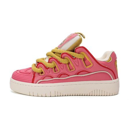 OHJC Slip-Resistant Cushioning Wear-Resistant Lightweight Breathable Low-Top Skateboard Shoes Unisex