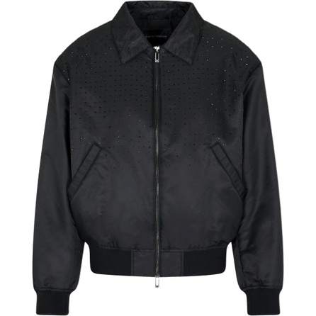EMPORIO ARMANI FW25 Clubwear Capsule Collection Zip-Up Waist Jacket Men's