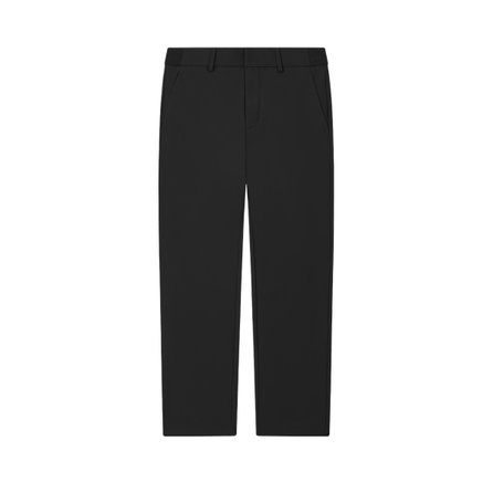 FILA Lightweight Comfortable Soft Fitted Straight Leg Casual Pants Men's Jet Black
