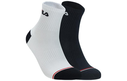 FILA Heritage Mid-Calf Socks Men's 2 Pack