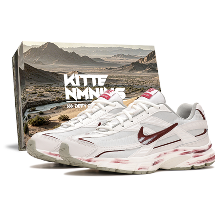 [Custom Sneakers] Nike Initiator Sunset Desert Wasteland Chinese Ink Wash Outdoor Sports Retro Simple Versatile Premium Niche Gift Box Lightweight Low-Top Casual City Commute Running Shoes Men's Beige Red