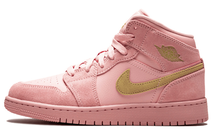 Air Jordan 1 Mid SE 'Coral Stardust'GS