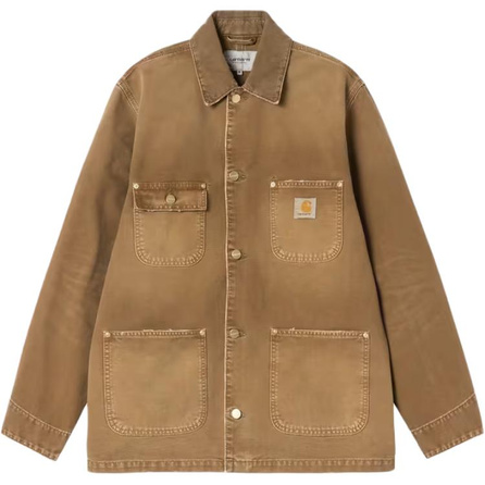 Carhartt WIP SS26 OG Chore Coat Woven Label Square Tag Loose Workwear Jacket Unisex