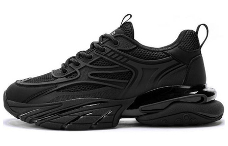 JEEP SPIRIT Cushioning Slip Resistant Abrasion Resistant Breathable Height Increasing Low Top Chunky Sneakers Unisex
