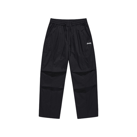 Jeep Classic Series American High Street Versatile Outdoor Sport Daily Commute Solid Color Loose Casual Pants Unisex
