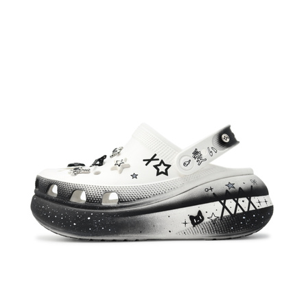 Crocs Crush Clog Clogs Unisex Black White