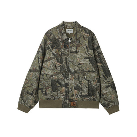 Carhartt WIP Classic Square Label Camo Double Pocket Cargo Jacket Men's