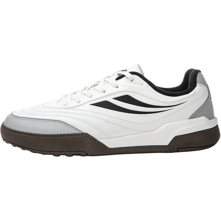ERKE Fashion Comfortable Casual Low-Top Skate Shoes Men's White