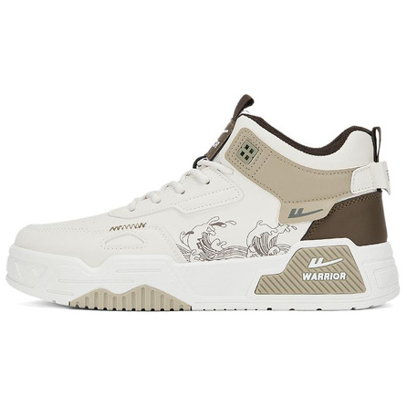 WARRIOR Skateboard Shoes Men High-Top