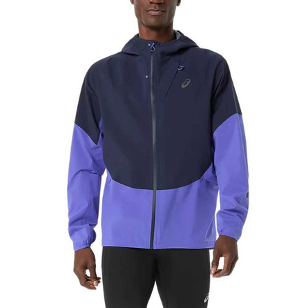 ASICS Metarun Brand Logo Hooded Zip Waterproof Jacket Men's