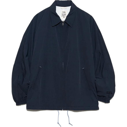 nanamica SS25 Solid Color Simple Comfort Reversible Collar Jacket Unisex Black