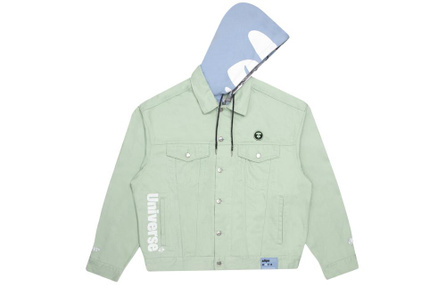 Aape Logo-badge Denim Jacket