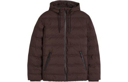 H&M Puffer Jackets Men Brown