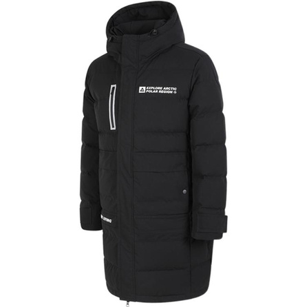 Peak Printed Warm Down Jacket Men's Black