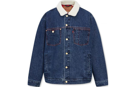 Levis Denim Jackets Men Blue