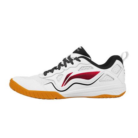 LiNing Eagle Eye 3.0 ESS Comfortable Fashion Sports Anti-Slip Wear-Resistant Functional White-Black PU Mesh Upper Training Low-Top Table Tennis Shoes Unisex