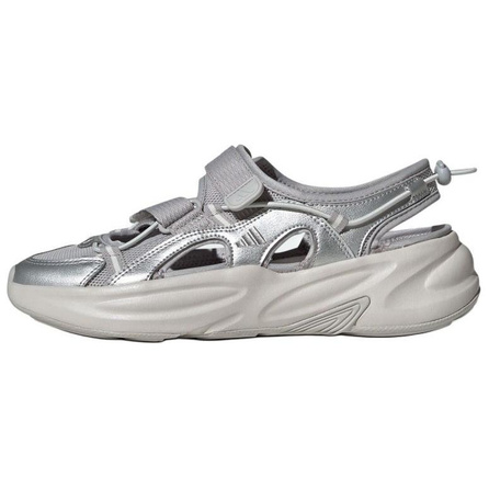 Adidas Ozwave Slip Resistant, Breathable, Impact Resistant River Trekking Shoes Unisex Gray Silver