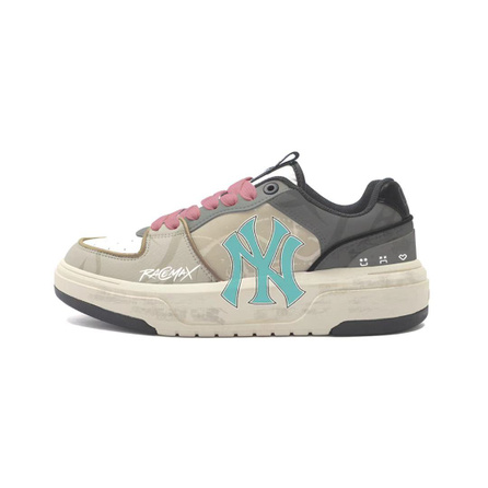 [Custom Sneakers] MLB Chunky Liner 'Urban Nomad' Design Classic Versatile Desert Wasteland Style Dunhuang Colors Low-Top Sneakers Unisex Brown Gray
