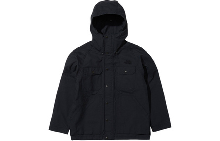THE NORTH FACE Solid Large Pocket Casual Hooded Jacket Coat Men's Black