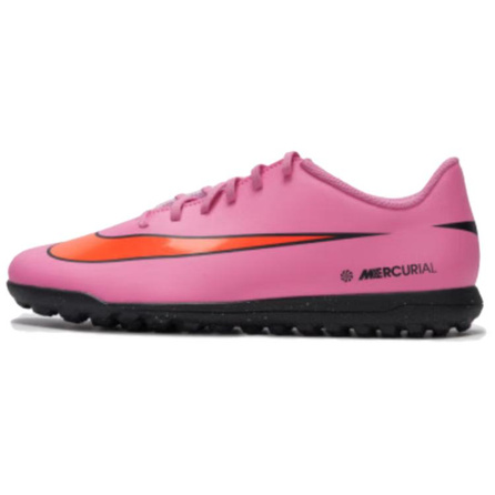 Nike Mercurial Vapor 16 Club Comfortable Soft Wear-Resistant Soccer Cleats Unisex Pink