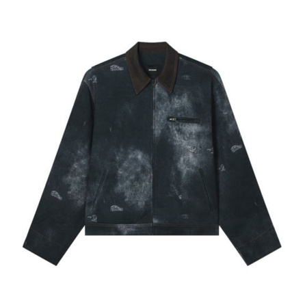 WE11DONE Dyed Distressed Effect Jacket Men's