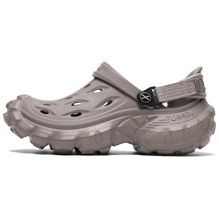 Jeep Water Shoes Men's Summer Outdoor Dual-Use Closed-Toe Slippers Beach Outdoor Sandals Anti-Slip Deodorant Silent Thick Sole Cloud-Like Comfort Clogs Men's