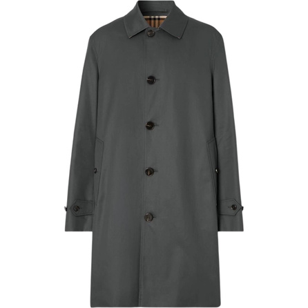 Burberry FW24 Coat Men's Graphite Gray