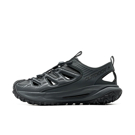 Xtep Feishi Comfort Trendy Slip-Resistant Wear-Resistant Water Shoes Men's Black