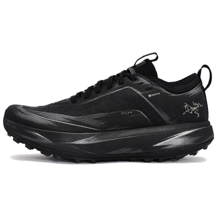 [Custom Sneakers] Arcteryx SYLAN 811 Made Silver Blade Wind Breaker Dark Ink Freehand Functional Wilderness Premium Pioneer Cool Power Sense Trail Running Shoes Men's Black Silver