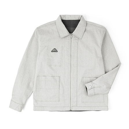 Lee FW25 Comfort Fit Logo Lycra Reversible Jacket Men's Khaki