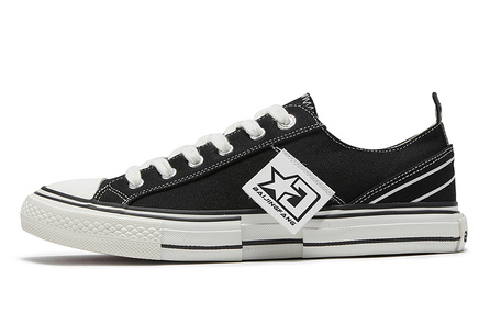BAIJINGFANG Low-Top Canvas Shoes Unisex
