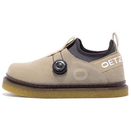 OETZI Iceman Oz Suede Fashion Versatile Slip-Resistant Low-Top Casual Shoes Unisex Apricot