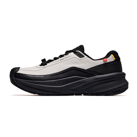 Anta Explorer CITY Hiking Trekking Sports Shoes Low-Top Outdoor Functional Shoes Men's Digital Fog Grey/Basic Black