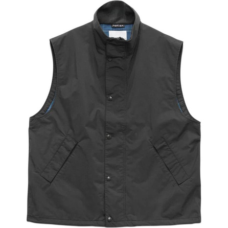 nanamica FW25 2L PERTEX UNLIMITED Field Vest Solid Color Stand Collar Comfort Simple Vest Unisex