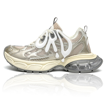ORD Chunky Sneakers Unisex Low-Top Champagne