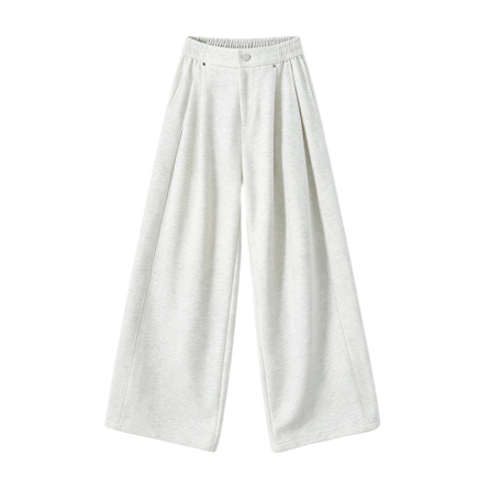The Simpsons American Retro Brand Logo Basic Elastic Waistband with Small Logo Wide Leg Drape Stretch Fleece-Lined Contour Accommodating Style Adaptable Daily Commute Minimalist Casual Pants Unisex