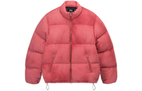 Stussy Recycled Nylon Down Puffer Jacket красный