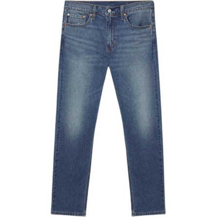 Levi's Winter Warm Series 502 American Retro Trend Versatile Zipper Jeans Men's Medium Blue