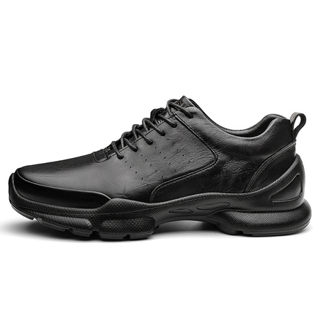 Ximo Bull Genuine Leather Business Casual Platform Casual Shoes Men's
