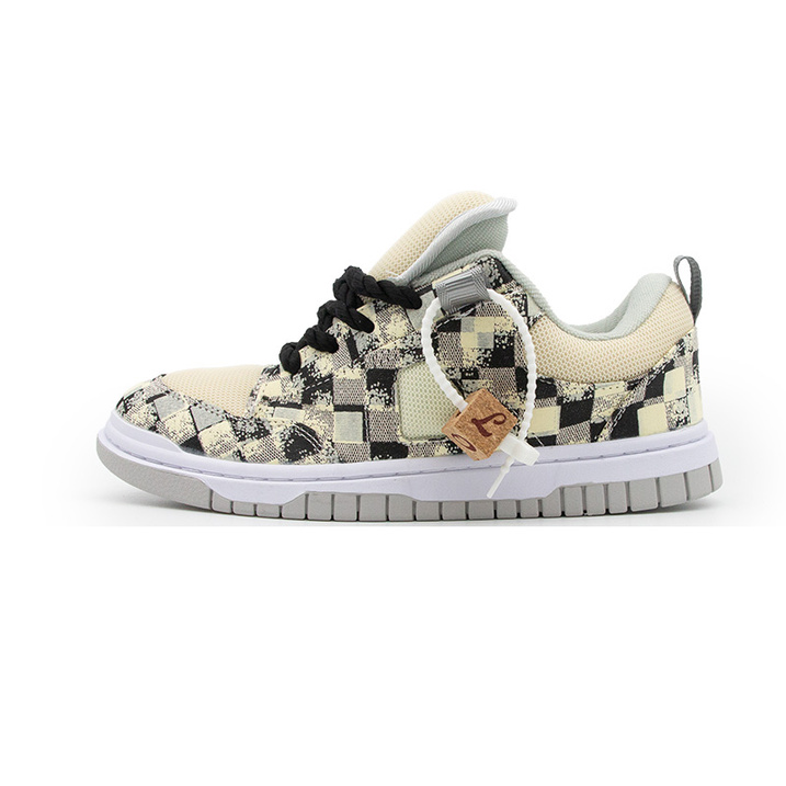 Shionpo Skateboard Shoes Unisex Low-Top Yellow