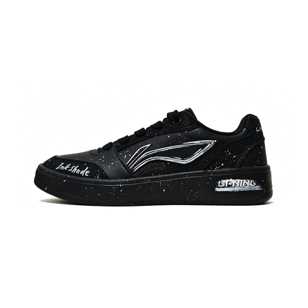 Custom Sneakers LiNing Yuanbao V3 Summer Star Love Love Punk Trendy Versatile Niche Casual Cushioning Wear-Resistant Low-Top Skate Shoes Men's Black White