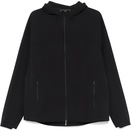 Y-3 SS25 Solid Color Long Sleeve Zipper Hooded Jacket Coat Men's Black