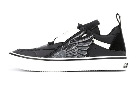 MARCELO BURLON COUNTY OF MILAN Burlon Series Minimalist Comfortable Fashion Skate Shoes Men's Black