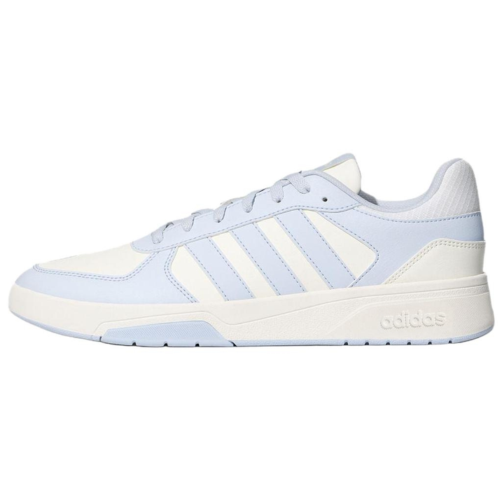 adidas COURTBEAT Fabric Synthetic Leather Comfortable Versatile Low-Top Skate Shoes Unisex Blue