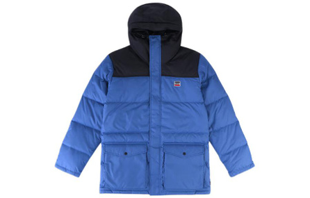 Levis Down Jackets Men Blue