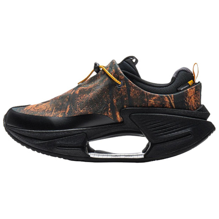 LI-NING Casual Sneakers Men's Black Orange