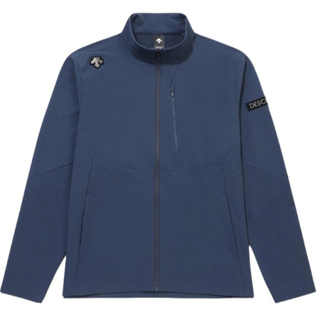 DESCENTE SWISS SKI Series Logo Stand Collar Long Sleeve Zip Jacket Unisex