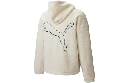 PUMA Velvet Jackets Unisex White