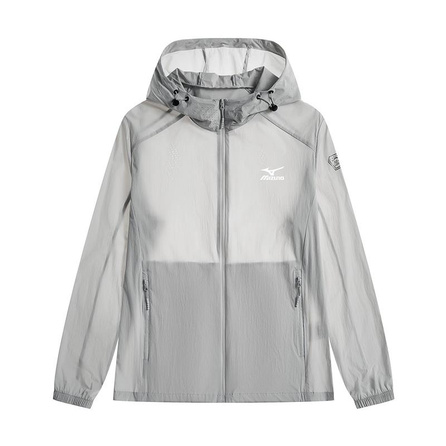 Mizuno Outdoor Sport Lightweight Dry Hooded Fishing Travel Commute Comfortable Breathable Quick-Dry UV-Protective Cool-Touch Sun Protection Jacket Unisex